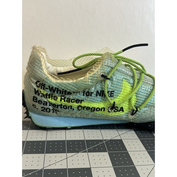 Nike Off White Waffle Racer‎ (missing Laces) Size 13